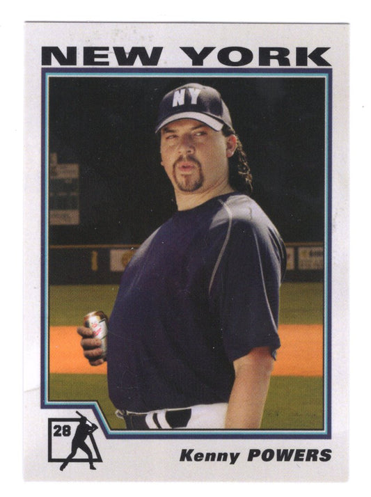 2009 HBO Eastbound & Down PROMO Kenny Powers Card #28 (New York Yankees)