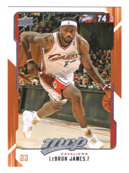 2008-09 Upper Deck MVP #28 LeBron James (Cleveland Cavaliers)