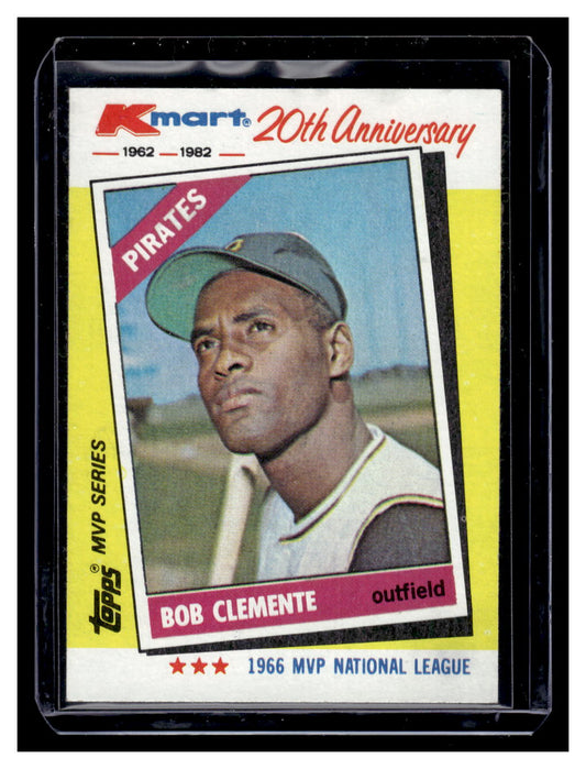 1982 Topps Kmart 20th Anniversary  #10 Bob Clemente (Pittsburgh Pirates)