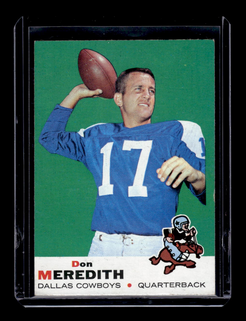 1969 Topps #75 Don Meredith (Dallas Cowboys)