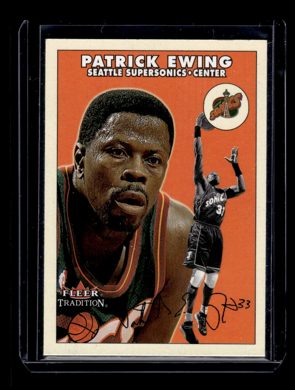 2000-01 Fleer #83 Patrick Ewing (Seattle Supersonics)