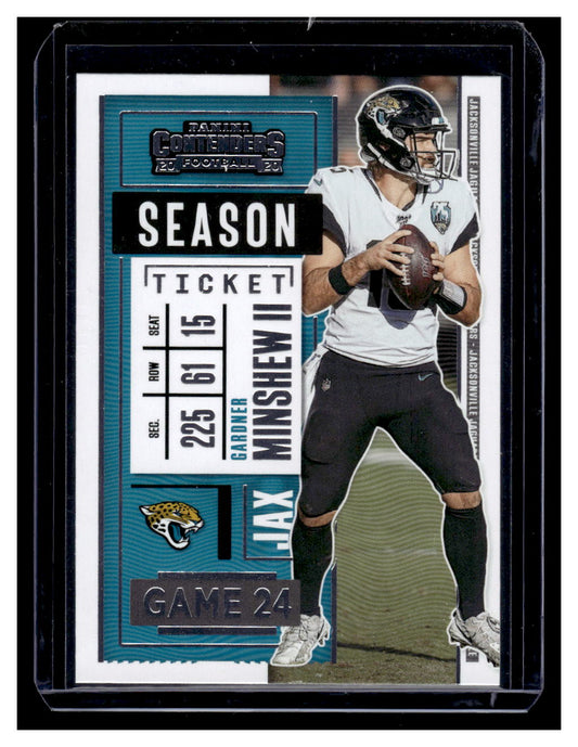 2020 Panini Contenders #49 Gardner Minshew II (Jacksonville Jaguars)