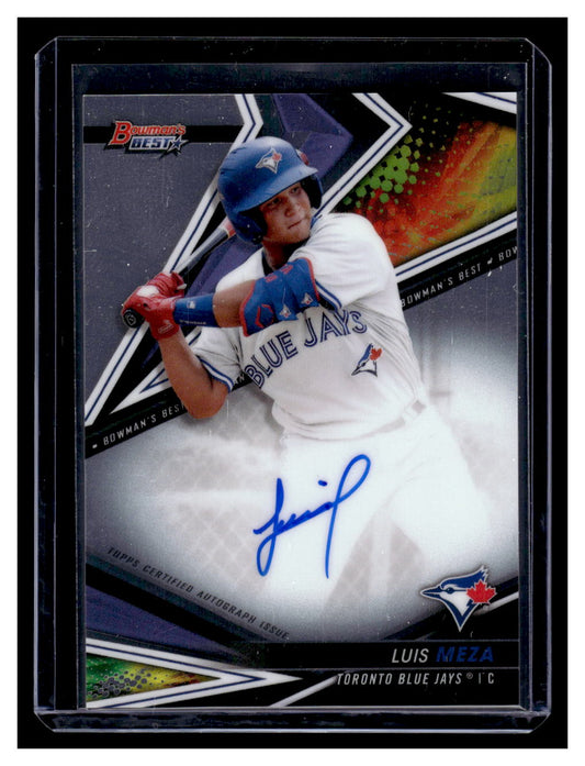 2022 Bowmans Best "Best of 2022 Autograph" #B22-LM Luis Meza (Toronto Blue Jays)