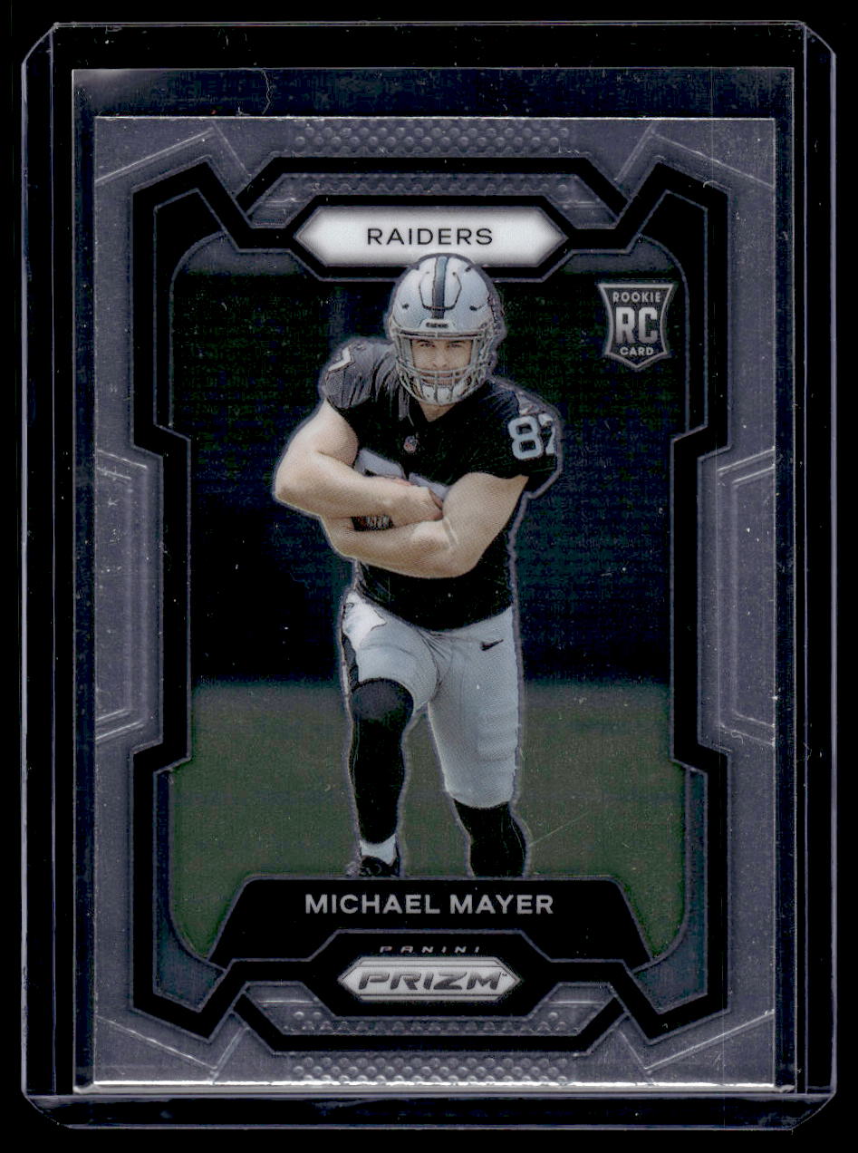 2023 Panini Prizm Michael Mayer Rookie RC Card #361 (Las Vegas Raiders)