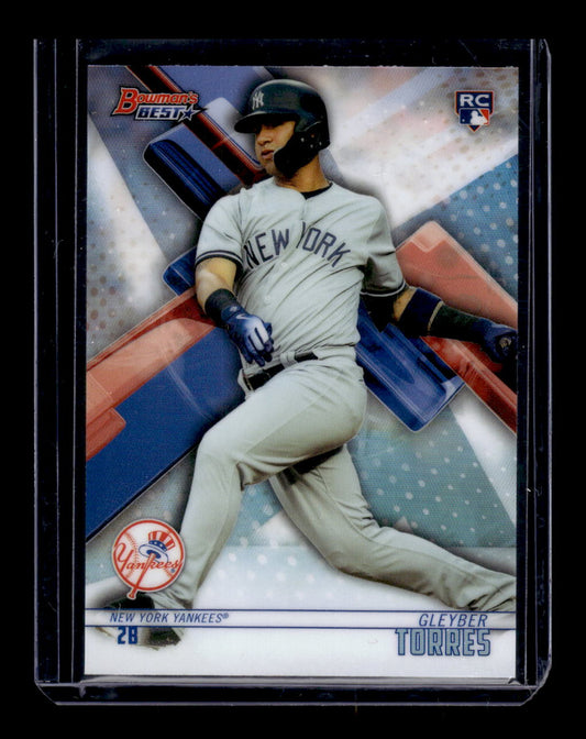 2018 Bowman's Best #50 Gleyber Torre RC Rookie (New York Yankees)