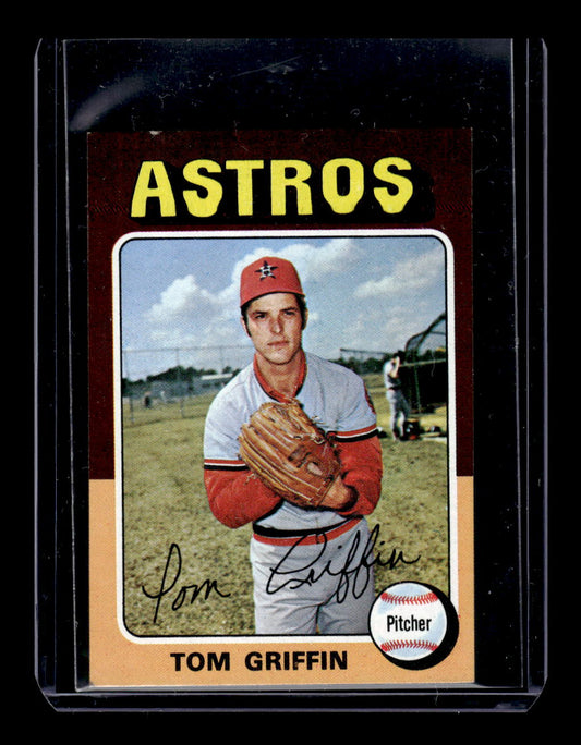 1975 Topps Mini #188 Tom Griffin (Houston Astros)