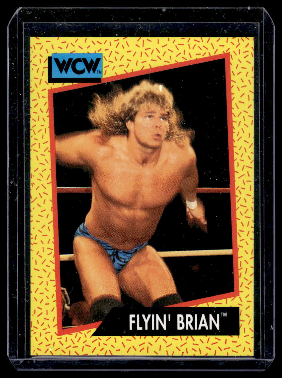 1991 Impel WCW Flyin' Brian Pillman Card #56