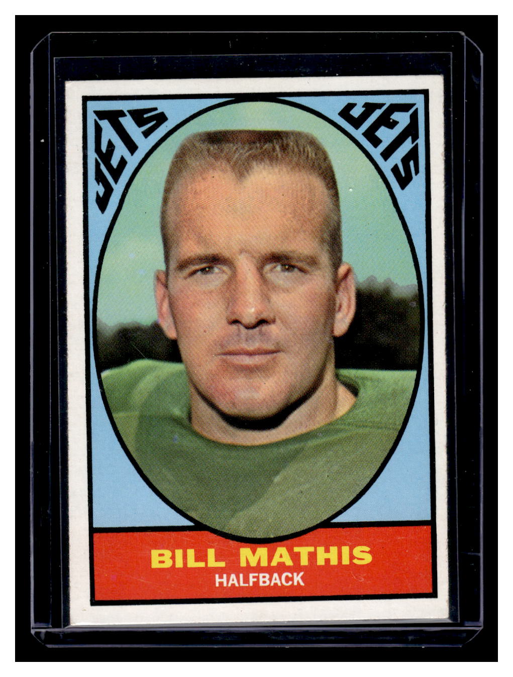 1967 Topps #96 Bill Mathis (New York Jets)