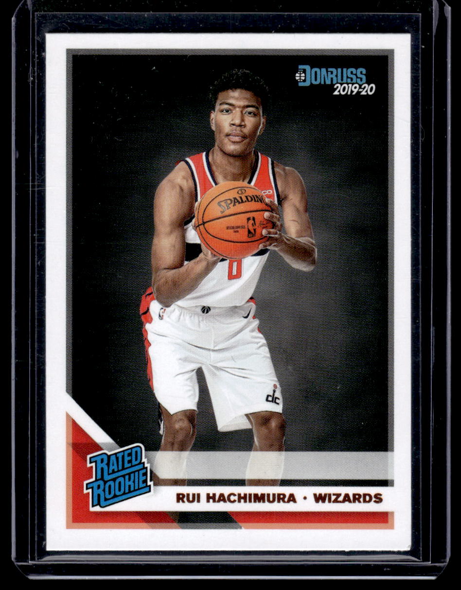 Rui Hachimura 2019-20 Donruss Rated Rookie #208 (Washington Wizards)