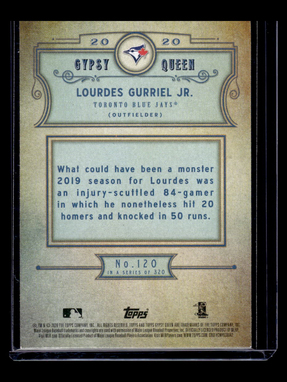 2020 Topps Gypsy Queen #120 Lourdes Gurriel Jr. (Toronto Blue Jays)