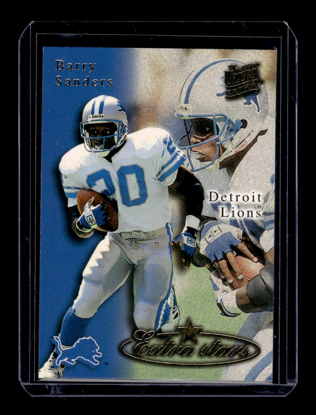 1995 Ultra #489 Barry Sanders Extra Stars Insert (Detroit Lions)