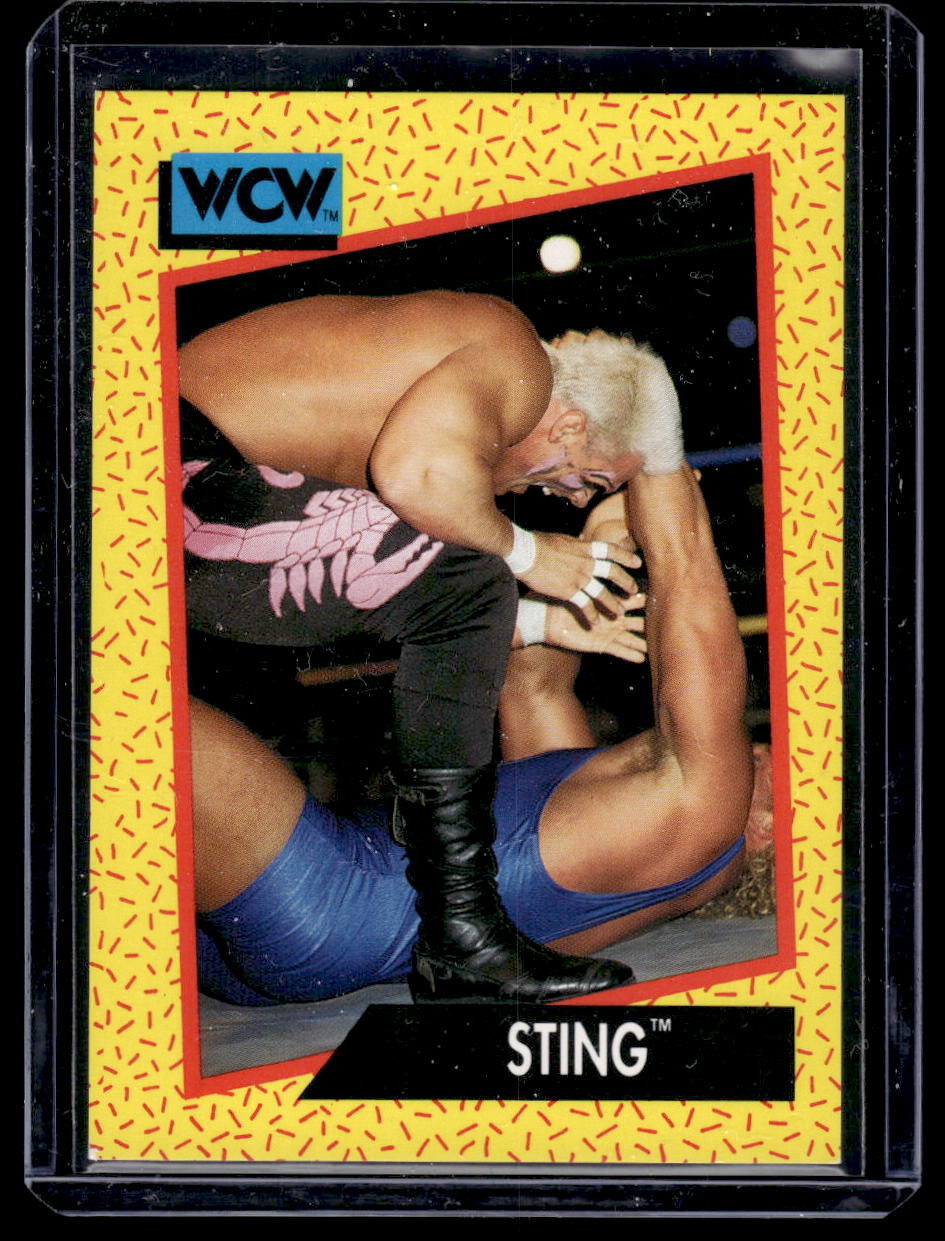 1991 Impel WCW Sting Card #6