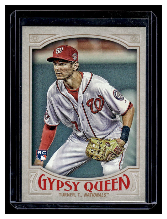 2016 Topps Gypsy Queen #64 Trea Turner Rookie RC (Washington Nationals)