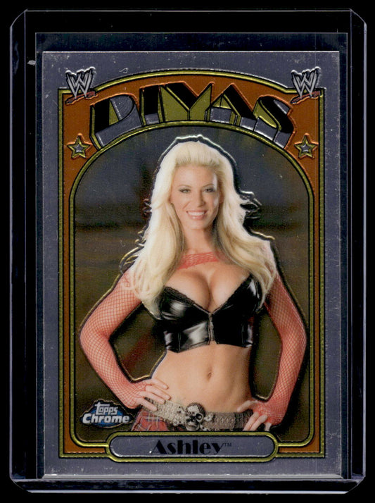 2006 Topps Chrome WWE Heritage Ashley Divas #61