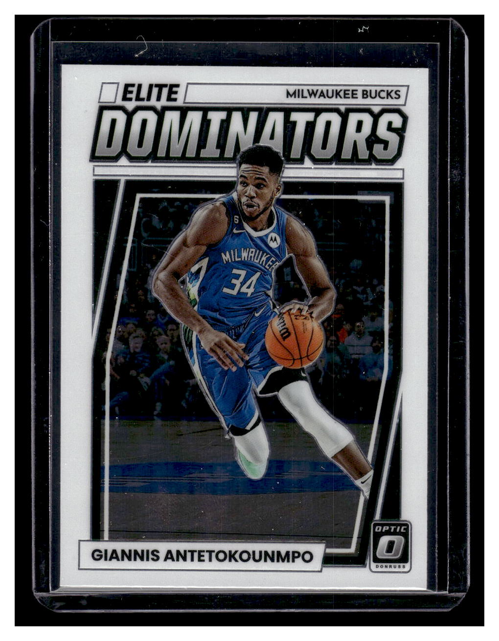 2022-23 Donruss Optic "Elite Dominators" #21 Giannis Antetokounmpo (Milwaukee Bucks)