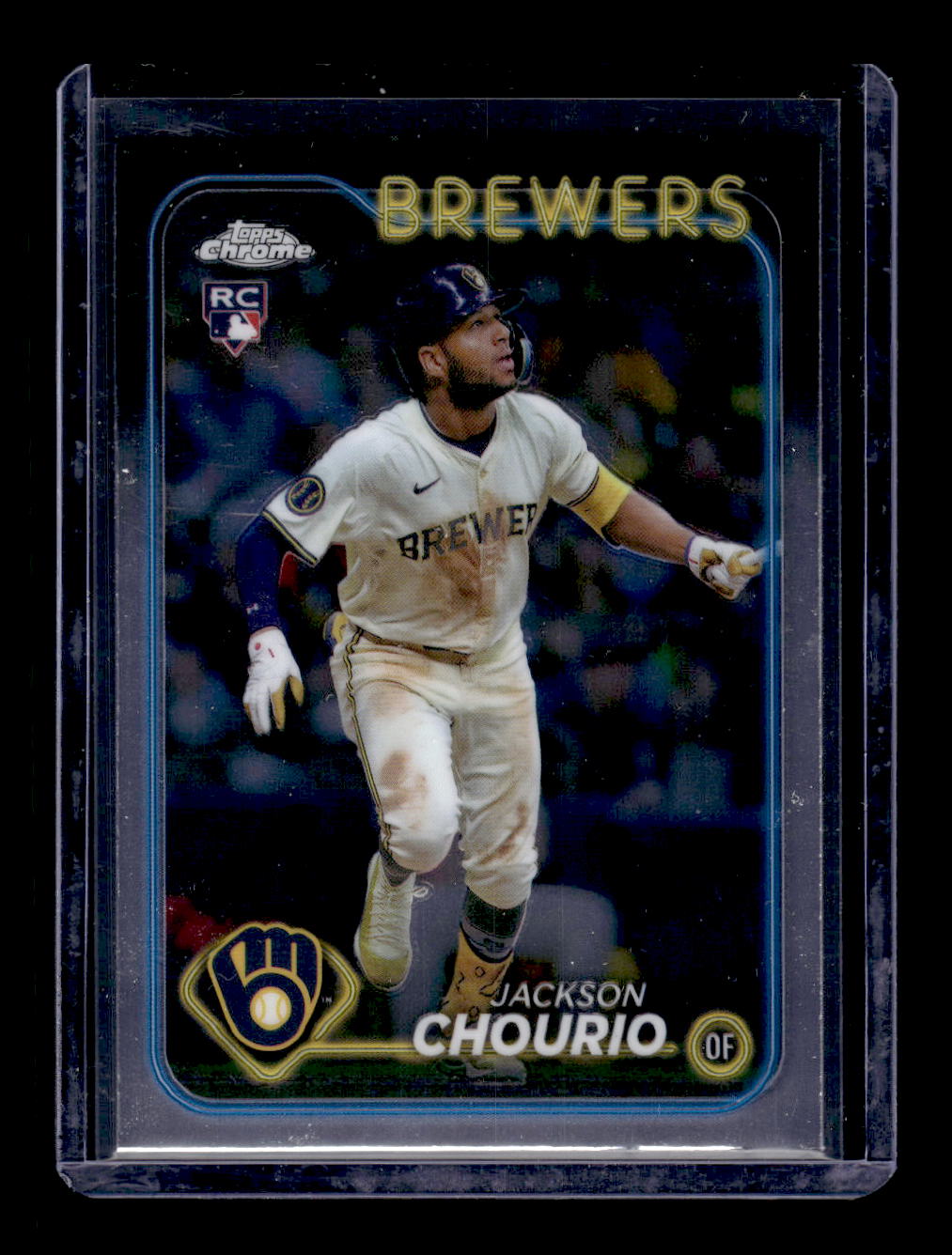 2024 Topps Chrome Update #USC18 Jackson Chourio (RC) (Milwaukee Brewers)