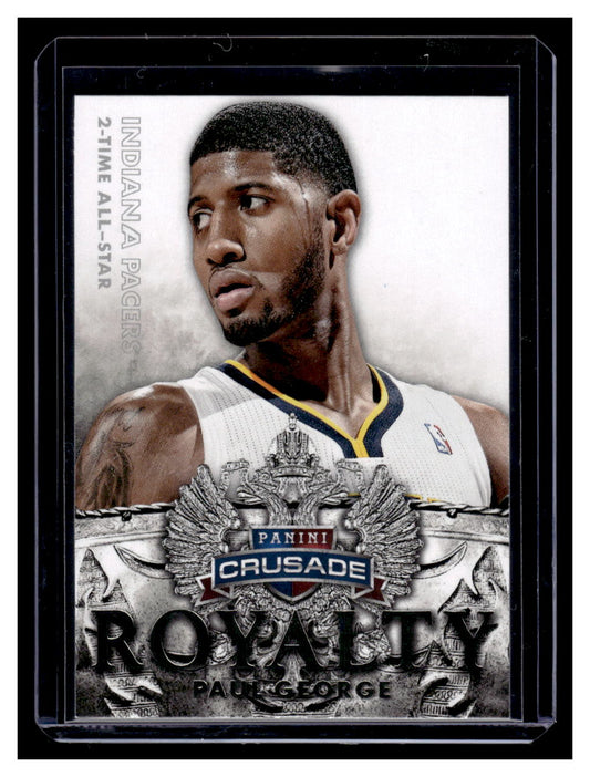 2013-14 Panini Crusade "Royalty" #2 Paul George (Indian Pacers)