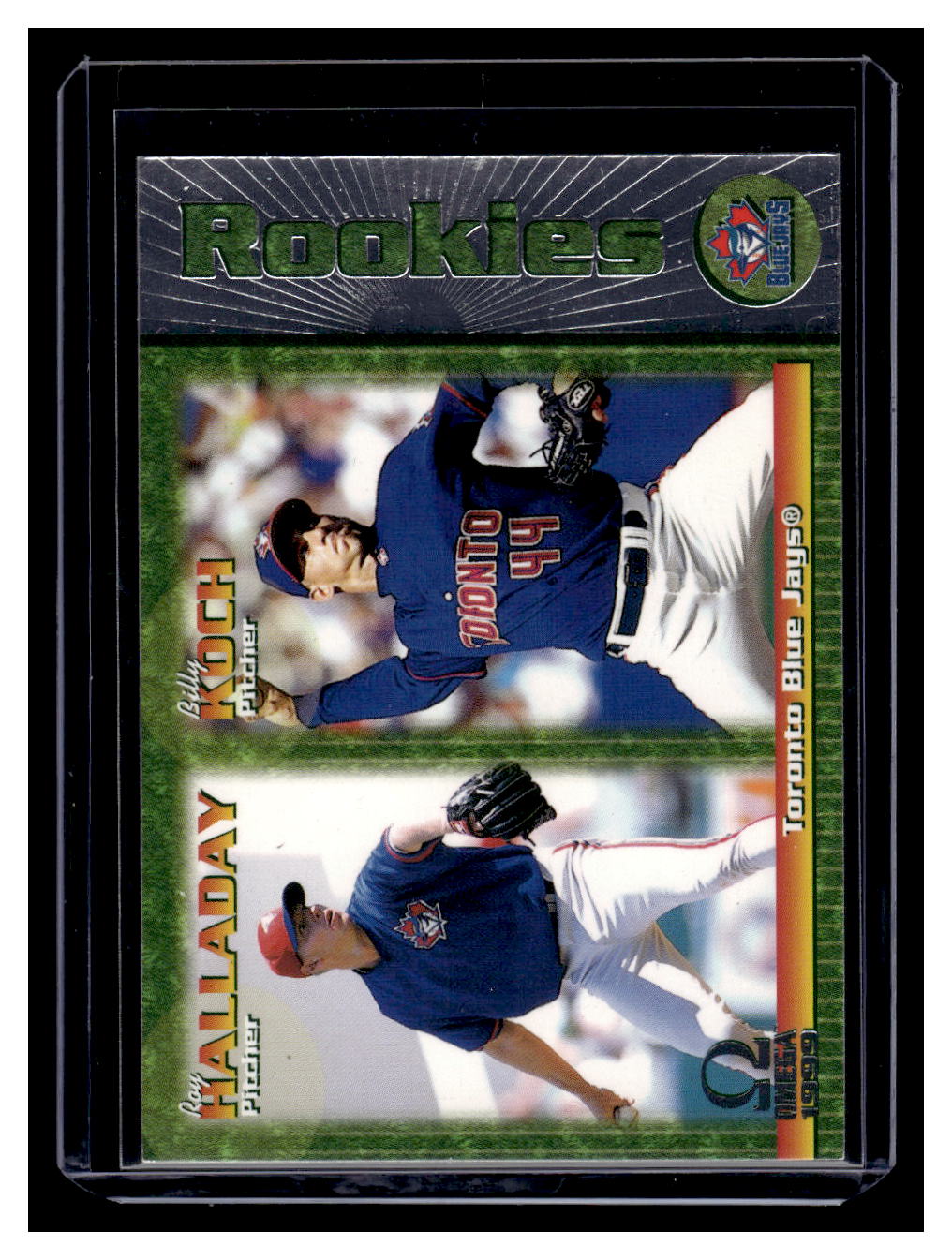 1999 Pacific Omega #250 Roy Halladay / Billy Koch Rookie RC (Toronto Blue Jays)