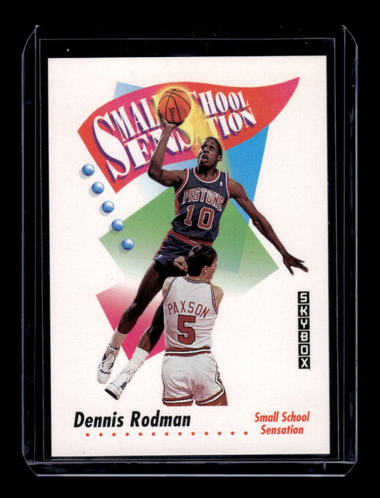 1991-92 SkyBox #608 Dennis Rodman (Detroit Pistons)