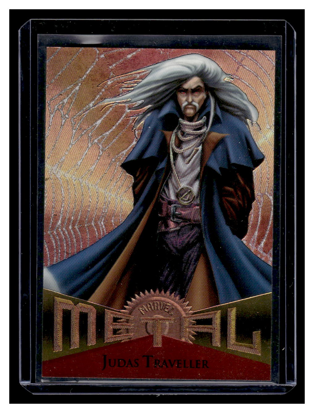 1995 Marvel Metal "Power Grid" Card #73 JUDAS TRAVELLER