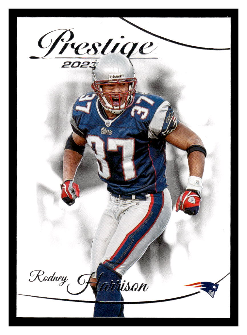 2023 Panini Prestige #202 Rodney Harrison (New England Patroits)