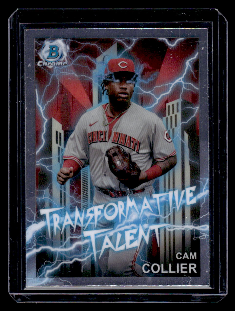 2023 Bowman Draft Cam Collier Transformative Talent # TT-9 Reds Prospect (Reds)