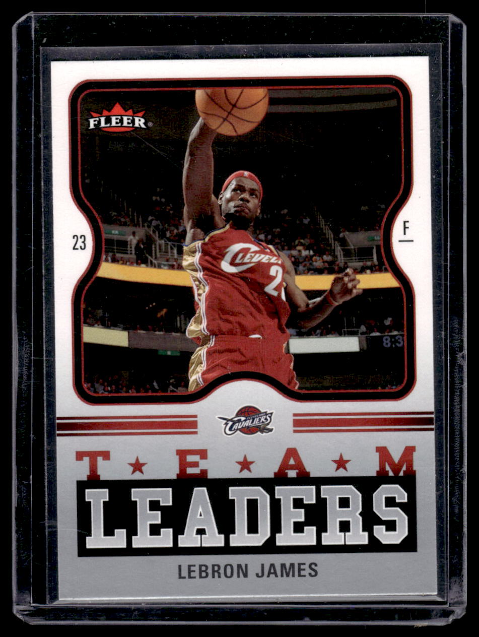 2006-07 Fleer Team Leaders LeBron James #TL-LJ (Cleveland Cavaliers)