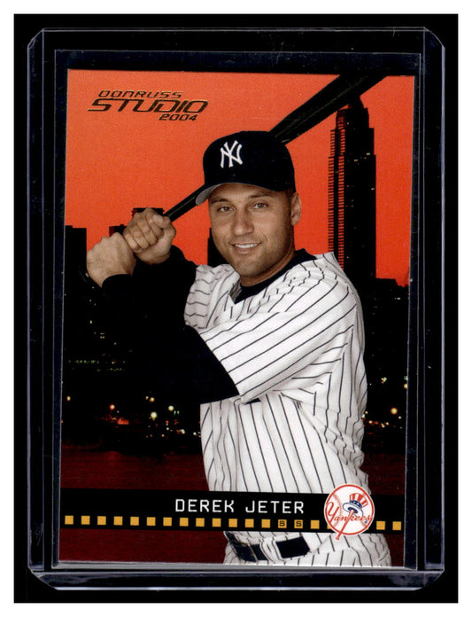 2004 Donruss Studio #132 Derek Jeter (New York Yankees)