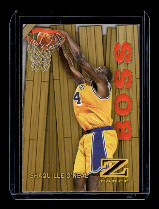 1997-98 Z-Force Boss #14 Shaquille O'Neal (Los Angeles Lakers)