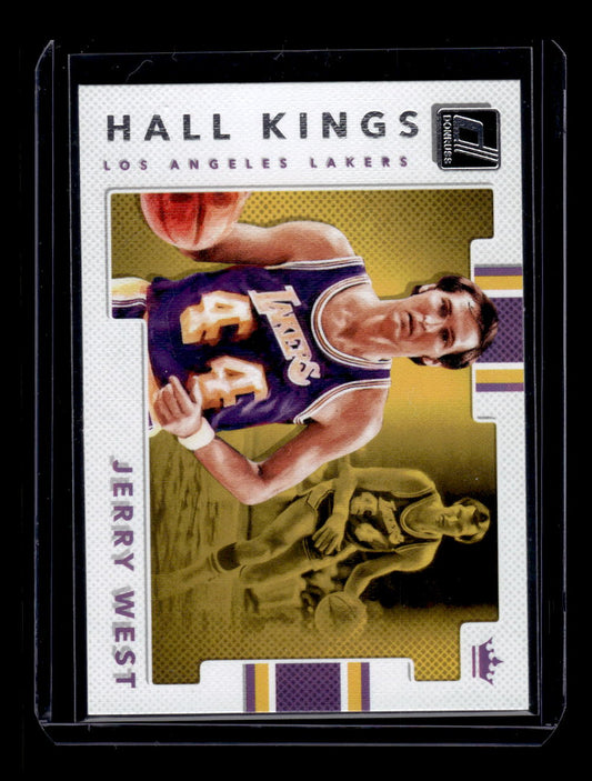 2017-18 Donruss Hall Kings #12 Jerry West (Los Angeles Lakers)