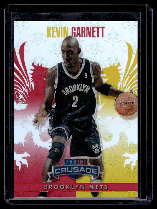 2013 Crusade Red ##254 Kevin Garnett #'d /349 (Brooklyn Nets)