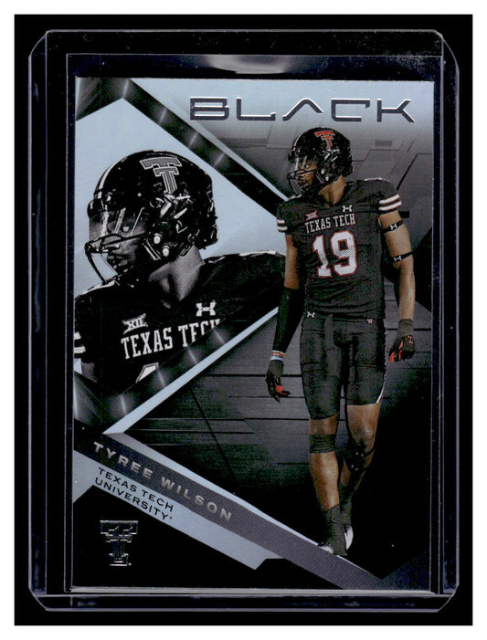 2023 Panini Chronicles Draft Picks Panini Black #20 Tyree Wilson (Texas Tech)