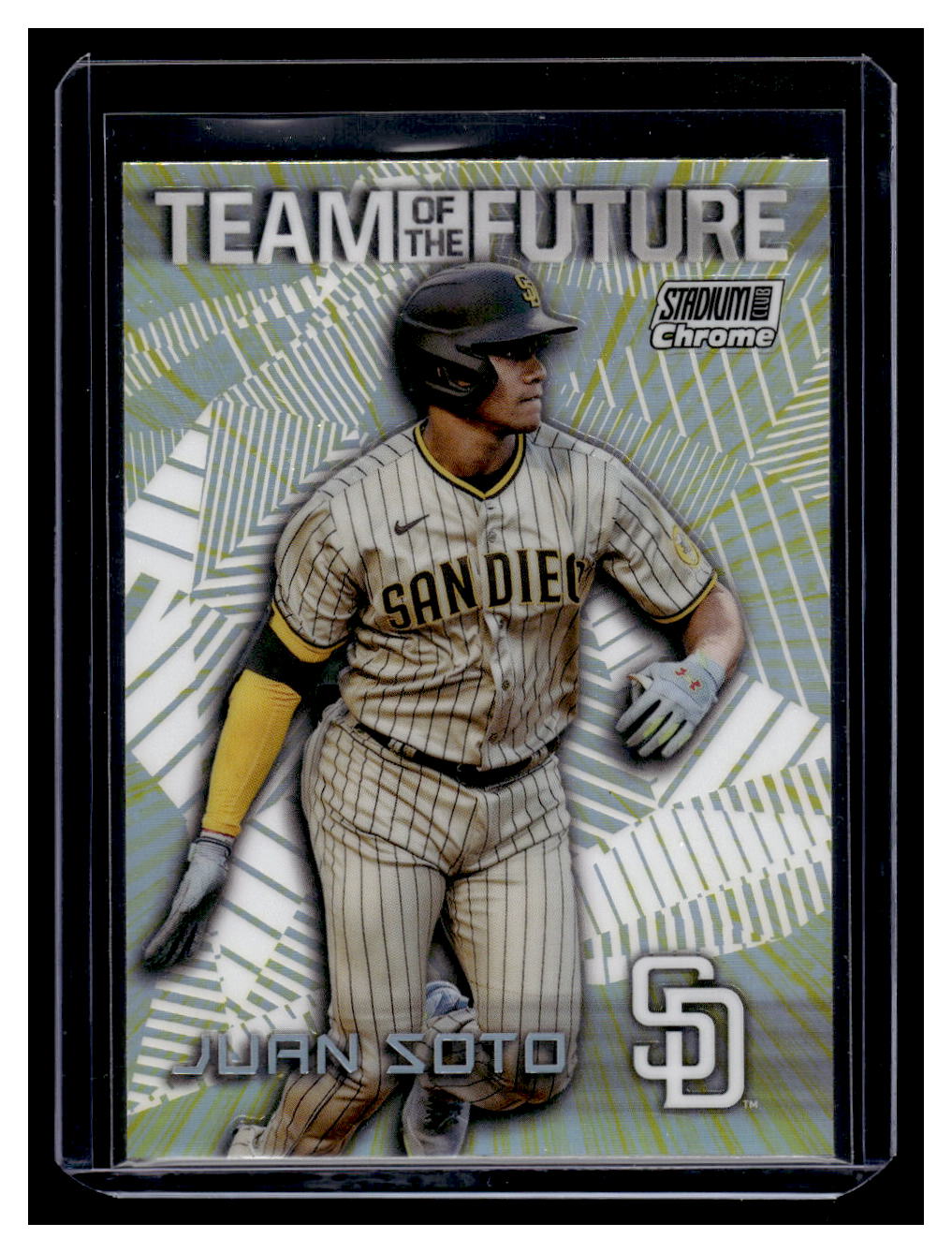 2022 Stadium Club Chrome "Team of the Future"  #TOF-16 Juan Soto (San Diego Padres)