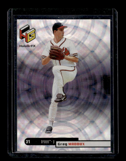 1999 Upper Deck HoloGrFX #7 Greg Maddux (Atlanta Braves)