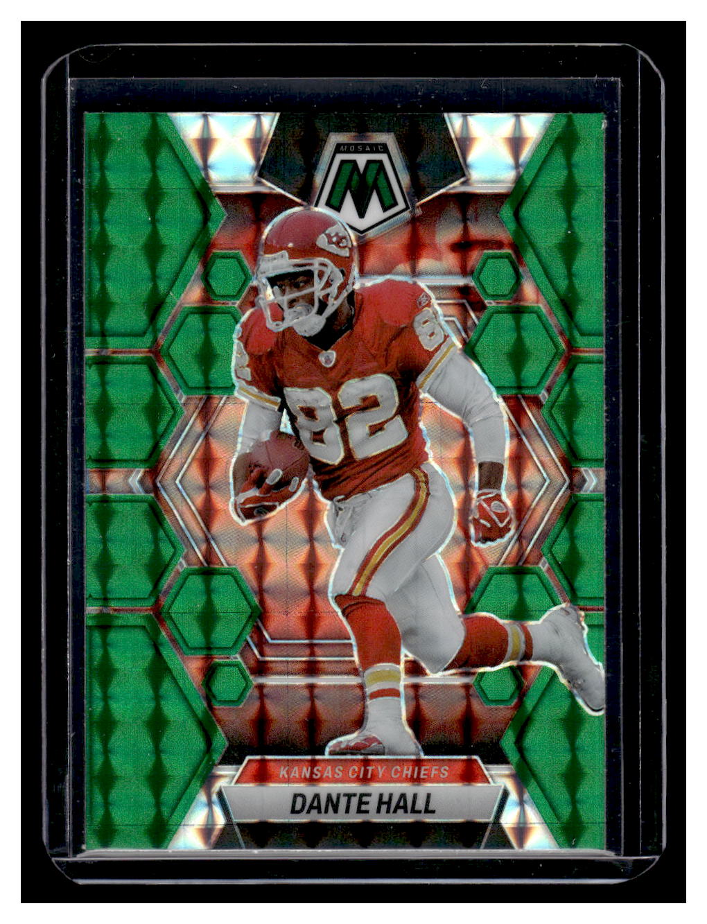 2023 Panini Mosaic #116 "Green Mosaic Prizm" Dante Hall (Kansas City Chiefs)