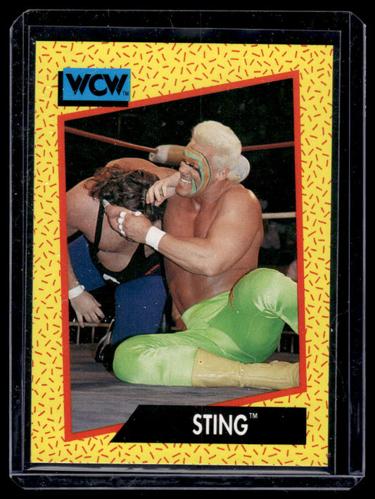 1991 Impel WCW Sting Card #8