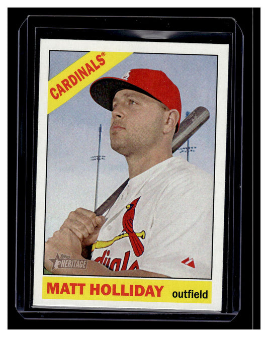 2015 Topps Heritage #60 matt Holliday (St. Louis Cardinals)