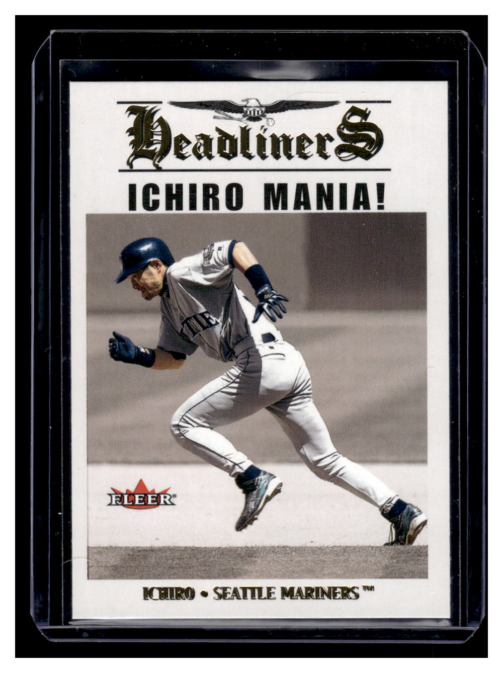 2002 Fleer "Headliners" #5HL Ichiro (Seattle Mariners)