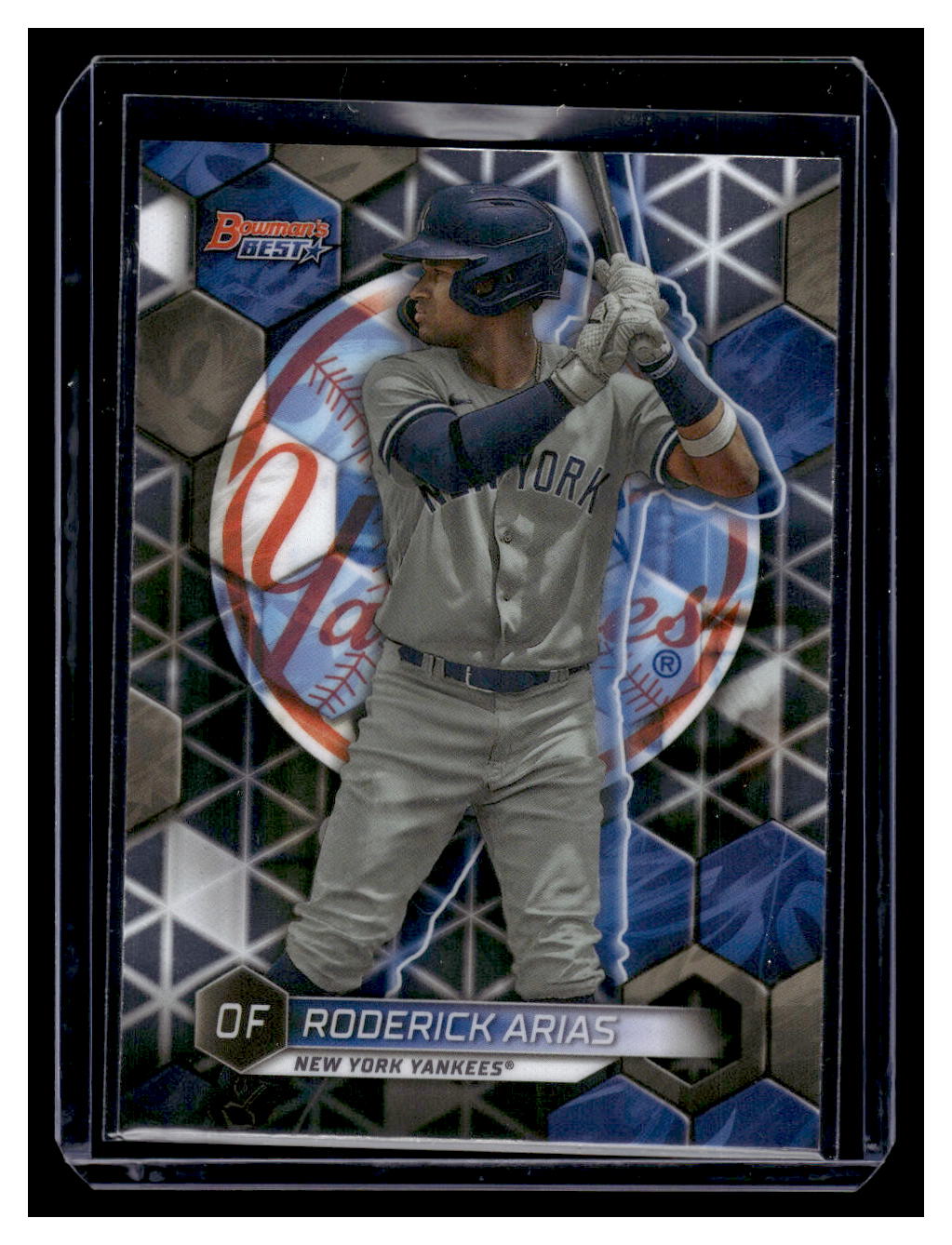 2023 Bowman's Best Top Prospects #TP14 Roderick Arias (New York Yankees)