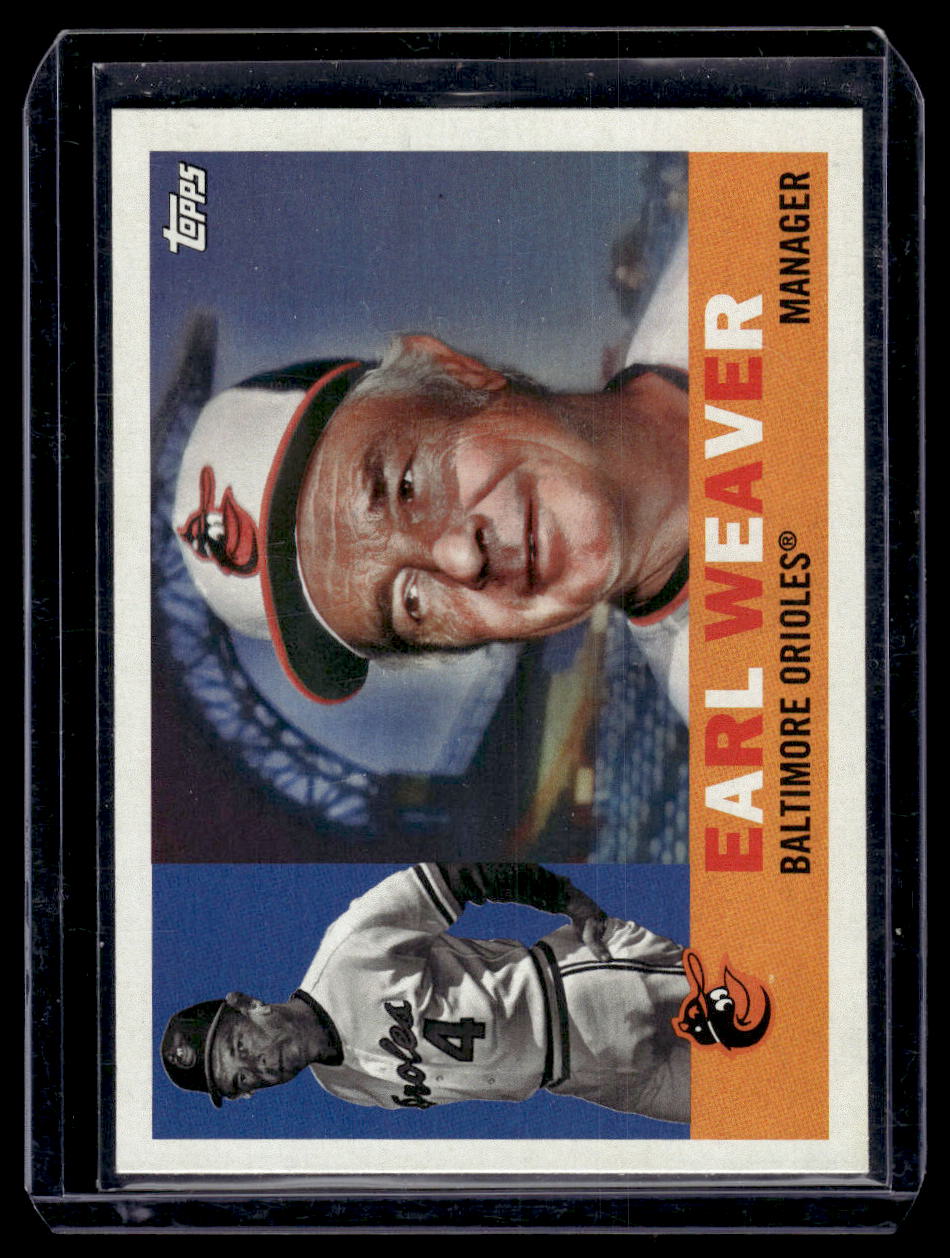 2017 Topps Archives #3 Earl Weaver (Baltimore Orioles)