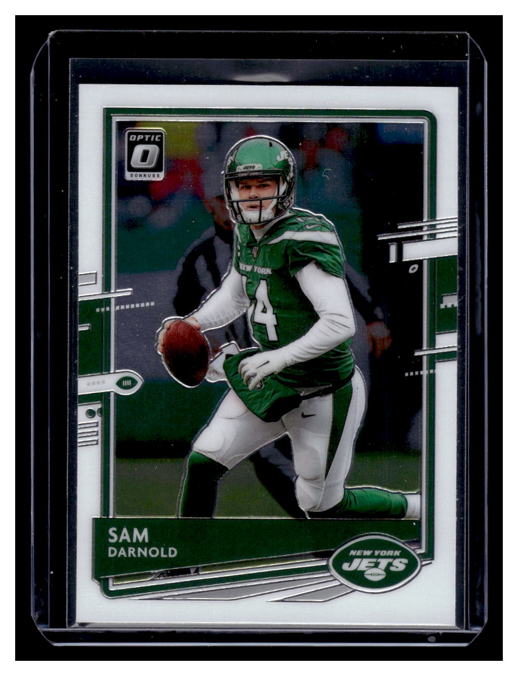 2020 Donruss Optic ##76 Sam Darnold (Philadelphia Eagles)