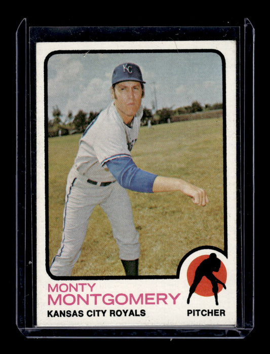 1973 Topps #164 Monty Montgomery (Kansas City Royals)