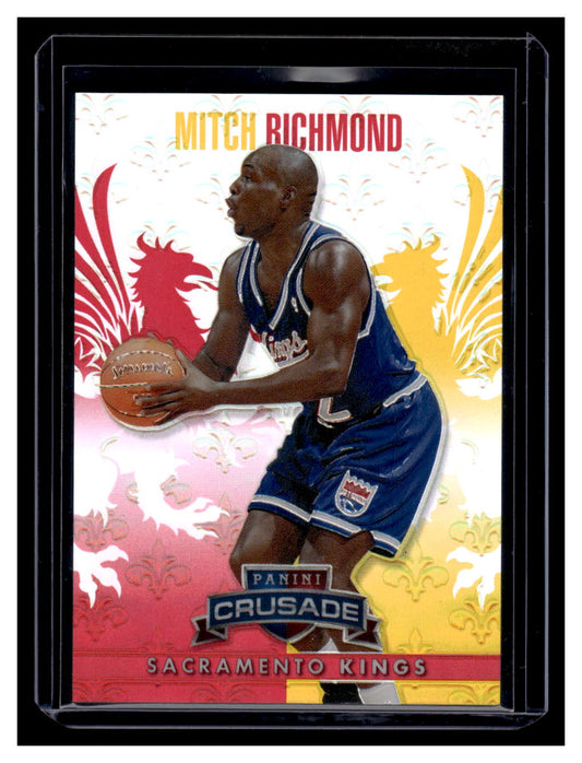 2013-14 Panini Crusade "Red" #82 Mitch Richmond #'d /349 (Sacramento Kings)