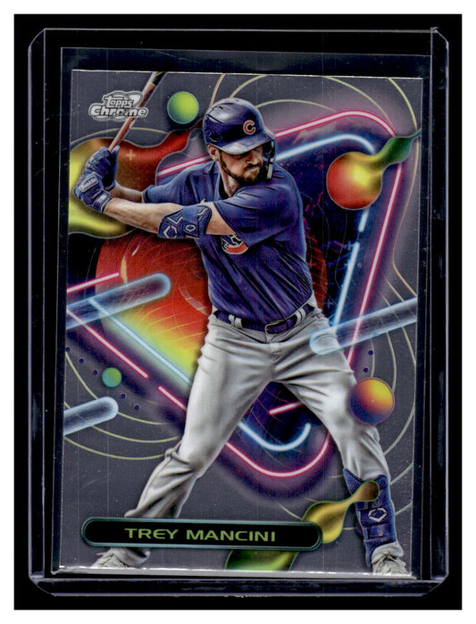 2023 Topps Chrome Cosmic #127 Trey Mancini (Chicago Cubs)