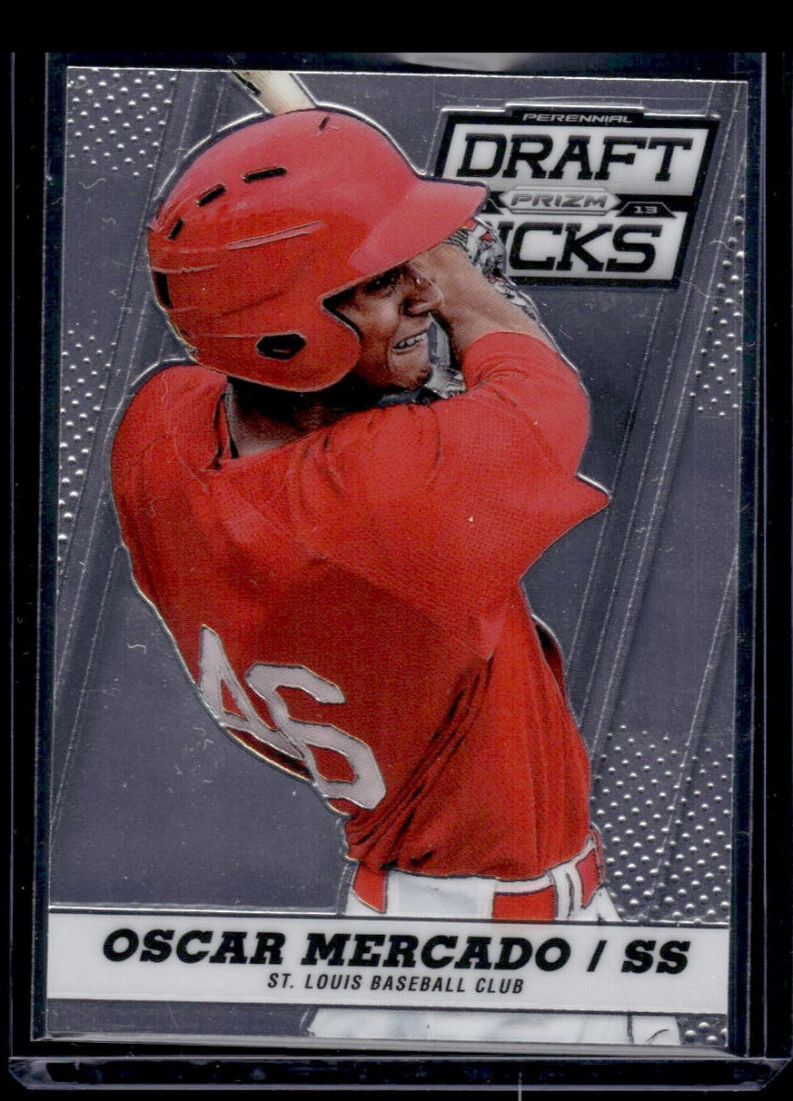 2013 Panini Prizm "Perennial Draft Picks" #100 Oscar Mercado (St. Louis Cardinals)