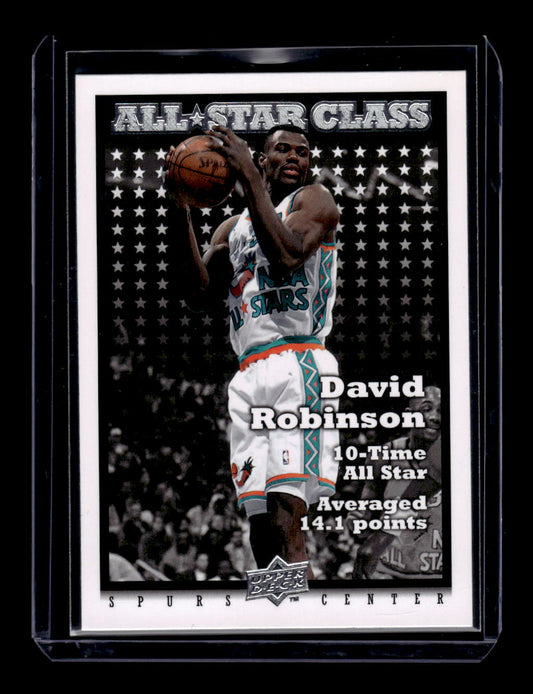 2008-09 Upper Deck All Star Class #ASDR David Robinson (San Antonio Spurs)