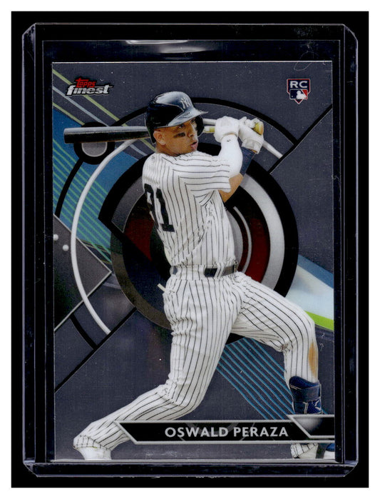 2023 Topps Finest #13 Oswald Peraza Rookie RC (New York Yankees)