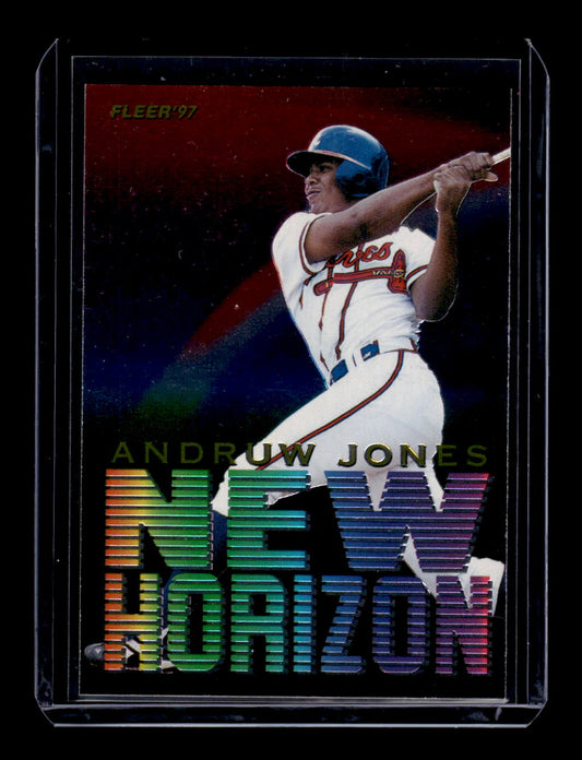 1997 Fleer "New Horizon" #9 Andruw Jones (Atlanta Braves)