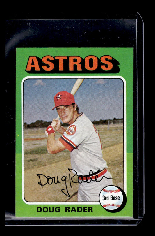 1975 Topps Mini #165 Doug Rader (Houston Astros)