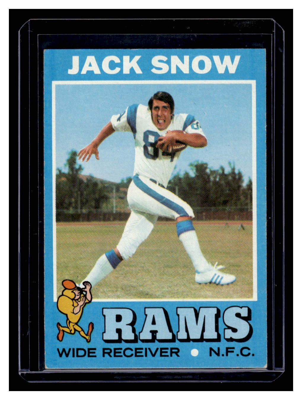 1971 Topps #44 Jack Snow (Los Angeles Rams)